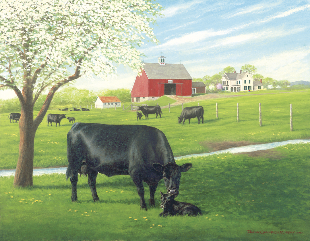 "In Apple Blossom Time" ⏤ A Limited Edition Frank Murphy Print
