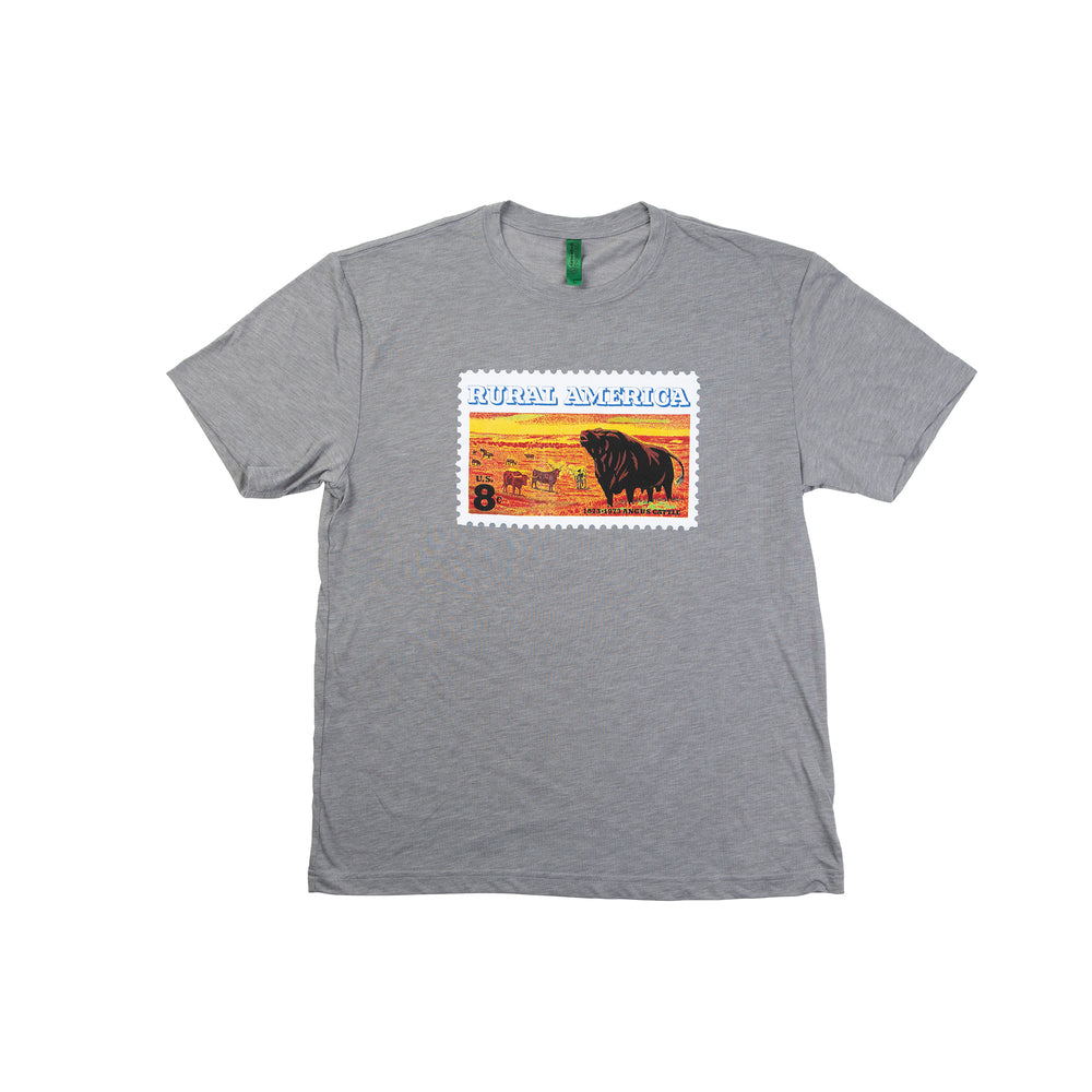 The Angus 'Rural America Stamp' Tee