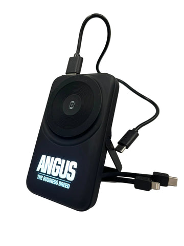 Magnetic Wireless Power Bank with Stand